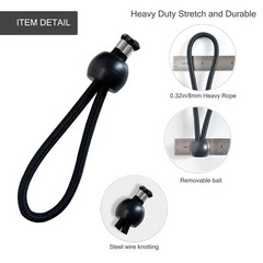 Trampoline Bungees Cords, Bungee Cords for Trampoline, 15 PCS Heavy Duty Ball…