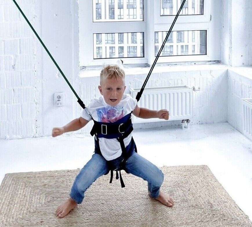 Inclusive Movement bungee straps for kids with CP Inclusive Playtime Kids Bungee