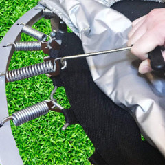 Trampoline Spring Pull Tool T-Hook – Heavy Duty Steel Handle for Easy Install
