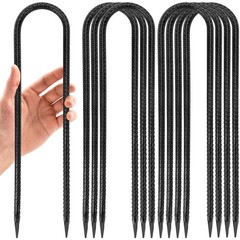 12 in 8 Pack Trampoline Anchors, Trampoline Stakes High Wind