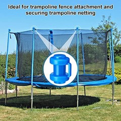 12 Pcs Trampoline Pole Caps 1 Inch in Dameter Enclosure Poles Caps blue