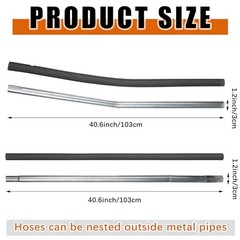 Trampolines Single Enclosure Pole Set Trampoline Replacement Parts Upper and 2