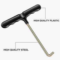 Trampoline Spring Pull Tool T Hook Puller Kit Heavy Duty Install Tool