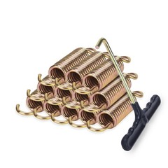 Trampoline Springs Replacement 3.5″ to 8.5″ Heavy Duty Steel, 12 to 48 Pack