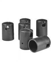 6pcs Trampoline Top Plastic End Pole Caps Net Enclosure Spare Parts Tool