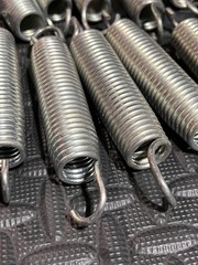 Lot of 12 Trampoline Springs 5.5 inch Heavy Duty Steel Replacement part preowned