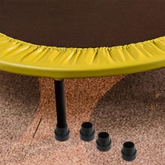 8Pcs Reusable Rubber Trampoline Tube Leg Caps with Pad for Daily Use Stability
