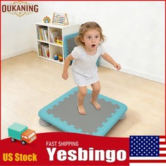 Kids’ Trampoline Kids’ Bouncing Board Balance and Bounce Kids’ Toy for Indoor
