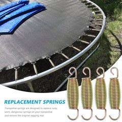Galvanized for Trampoline Metal Springs Portable