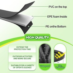 15ft Trampoline Safety Pad – Thick EPE Foam, Tear Resistant
