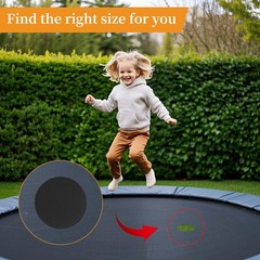 6pcs Trampoline Patch Repair Kit, 3.94×3.94in Self-Adhesive Rubber Trampoline…