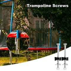 12 PCS Long Trampoline Screws and Bolts, Trampoline Bolts and Nuts, Trampolin…