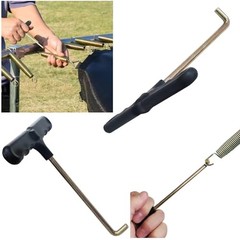 4 Pack Trampoline Spring Pulling Tool T-Hook Extension Puller with Ergonomic
