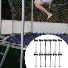 12Pcs Trampoline Screws Iron Fixator Set Stability Tools for Children