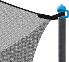 Replacement Trampoline Enclosure Net for 6 Poles – Weather-Resistant Safety Net