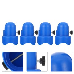 4 Sets Trampoline Caps Net Trampoline Net Pole Caps Trampoline Pole Caps 1 Inch