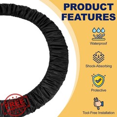 YELARXI 45 Inch Black Trampoline Pad