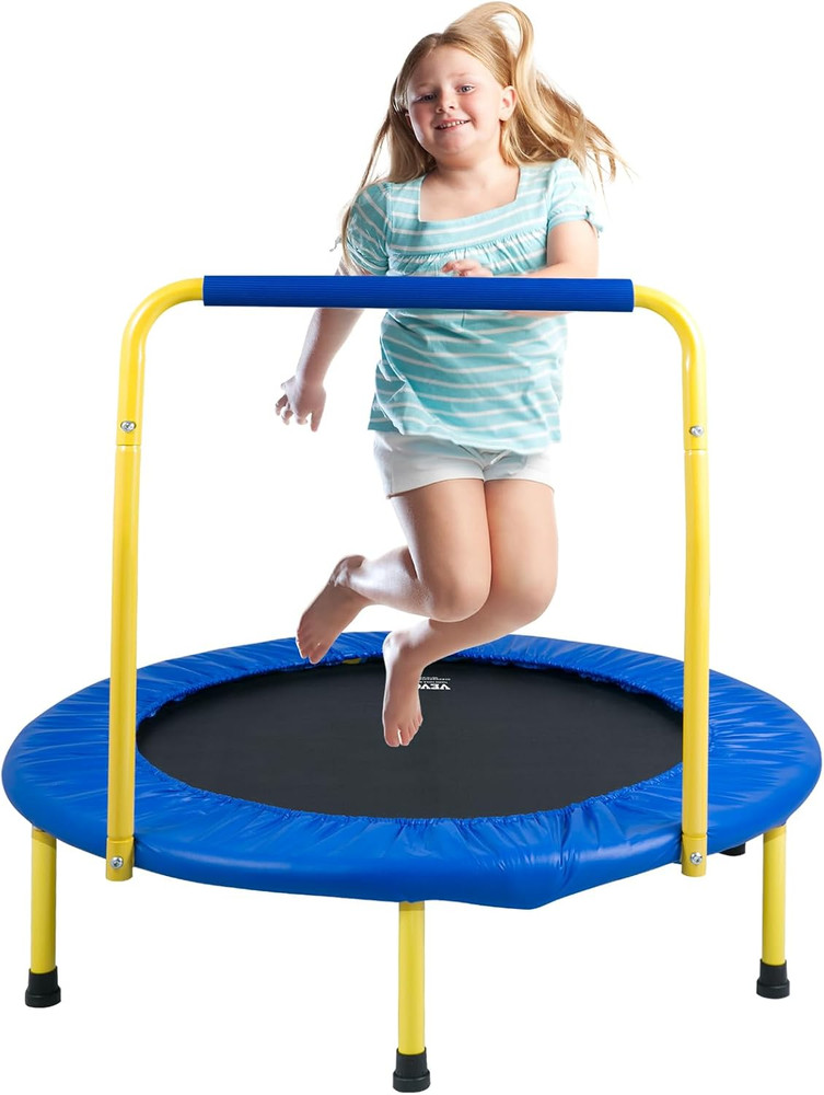 Mini Foldable Trampoline for Kids, 3FT/36 inches – Baby Trampoline for Toddlers