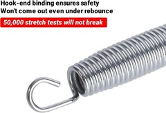 Weather-Resistant Trampoline Springs