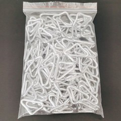 100Pcs 3.8cm Metal Triangular Rings Buckles for Trampoline Replacement Parts