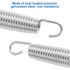 40 Pack Trampoline Springs 13.5cm with T Hook,Great for Outdoor Trampoline7906