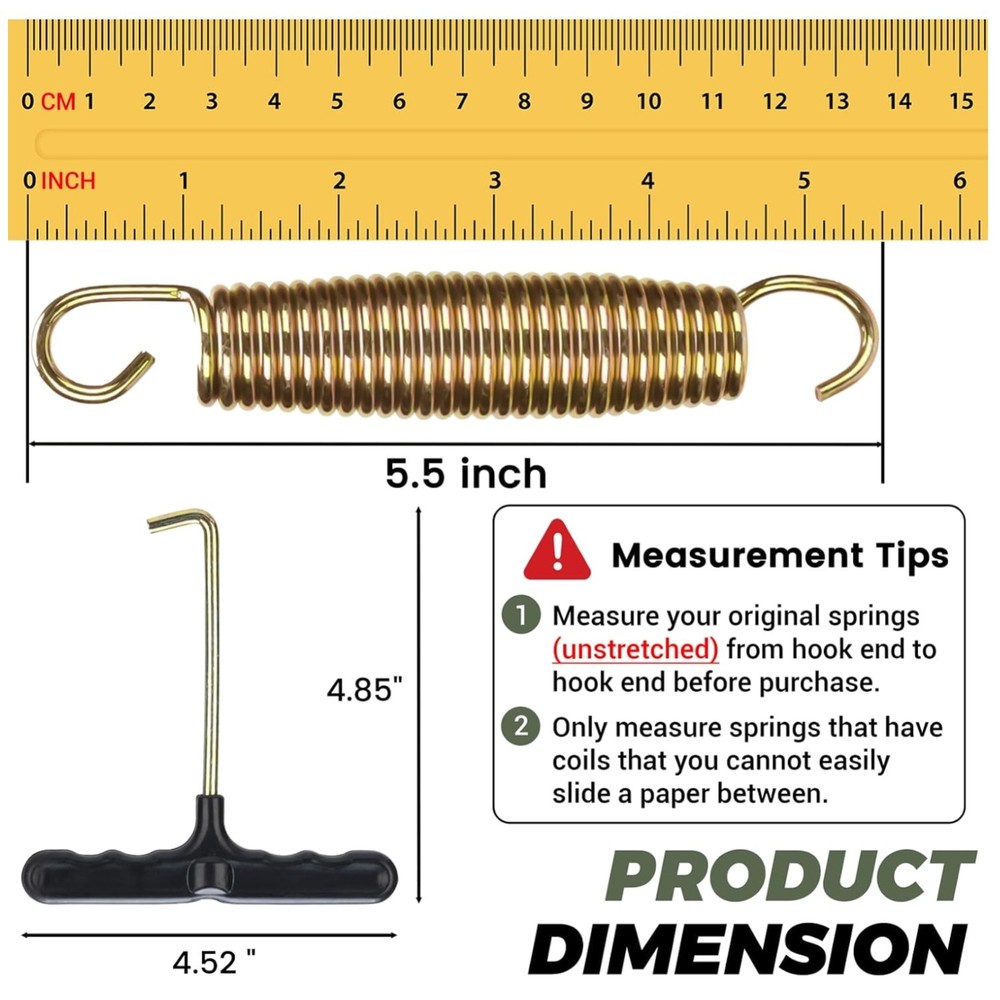 Universal Replacement Trampoline Springs 12-48 Pack