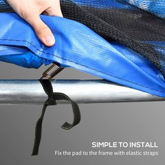 14FT Trampoline Spring Cover, Safety Trampoline Pad Replacement, Waterproof and