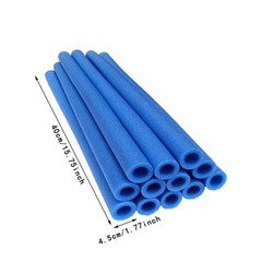 12x Trampoline Pole Foam Sleeves Trampoline Foam Pole Covers for Pipe Tubing