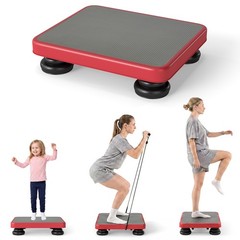 24” x 20” Kids Rebounder Bouncing Board with Elastic Rope, Non-Slip Base & Feet