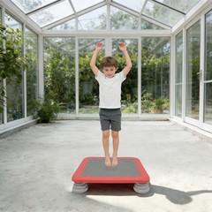 Kids Trampoline,Kids’ Bouncing Board,Balance&Bounce Kids’ Toy for Indoor/Outdoor