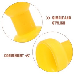 10 Pcs Replaceable Caps for Trampoline Replacement Pole Parts Yellow