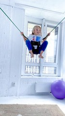 Premium Bungee for Fitness Experience. Happy Bouncing Babies