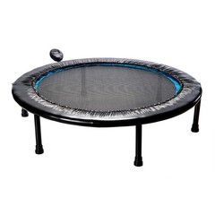 Circuit Trainer Trampoline with Steel Frame, Monitor and Adjustable Incline