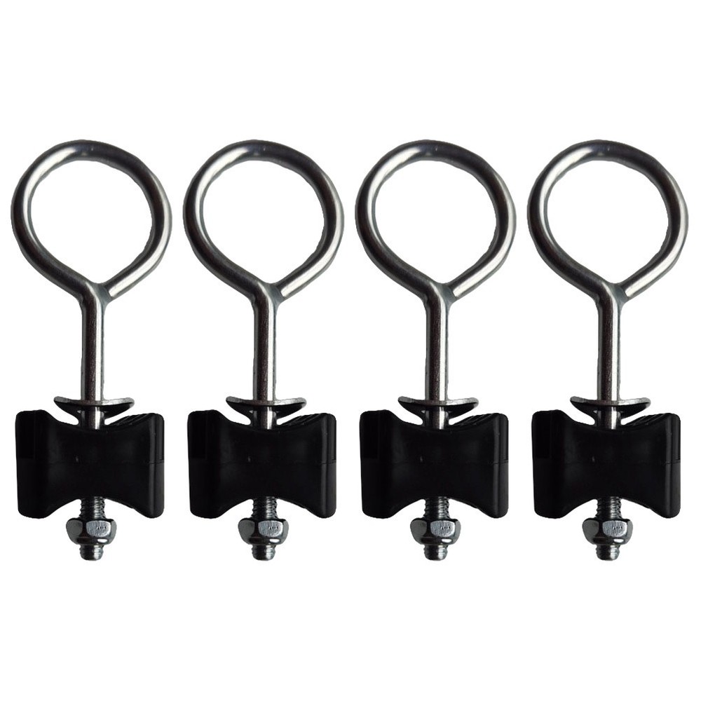 4Pcs Reusable Trampoline Screws Silver Professional Outdoor Fixing Accessories
