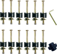 12 PCS Long Trampoline Screws and Bolts, Trampoline Bolts and Nuts, Trampolin…