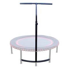 LEAPS & REBOUNDS 48″ Adjustable Stabilizer Bar for Fitness Trampolines, Bar Only