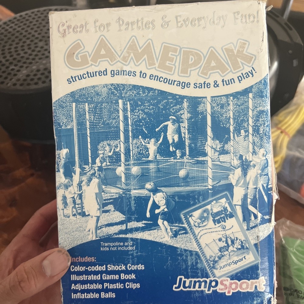 Jump Sport Trampoline Gamer Pack Kickball For Trampoline Game And Party Pack