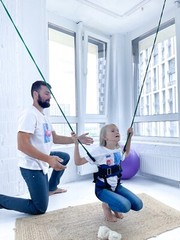 Bungee For Kids Adults Inclusive Movement bungee straps for kids with CP