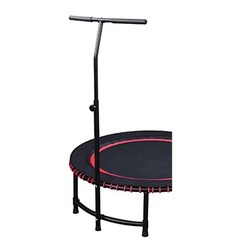 LEAPS & REBOUNDS 40″ Adjustable Stabilizer Bar for Fitness Trampolines, Bar Only