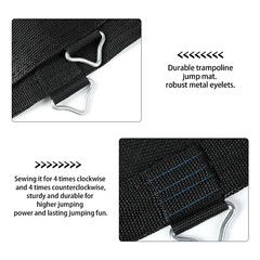 Trampoline Replacement Pad Safety Net Round Trampoline Mat For 10/12/14/16 FT