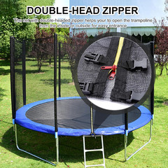 Trampoline Safety Net for 4-16Ft Garden Trampolines – Kids Protective Fences