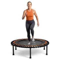 MXL FIT Bounce PRO Mini Trampoline 40in 400lb Silent Folding