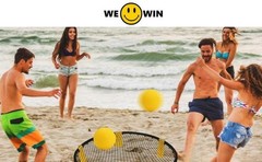 Glow In The Dark Spike Replacement Balls Roundnet Lawn Beach Pool Yard Game