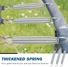 Trampoline Springs Replacement – Heavy Duty Stainless Steel Weather Resistant Me