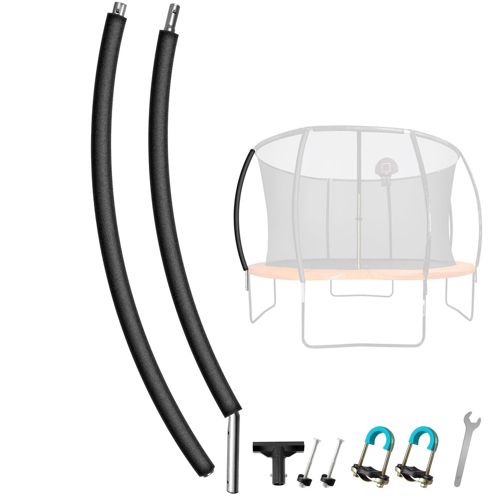 Trampoline Poles Replacement, Universal Trampoline Replacement Enclosure Pole