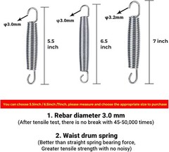 Heavy Duty Stainless Steel Springs