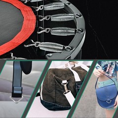 Pack of 10 Triangle Buckle 1.5″ Inside Diametar for Trampoline Mat