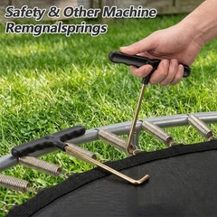 Mabor 2 PCS Trampoline Spring Tool, T Hook Spring Puller for Trampoline