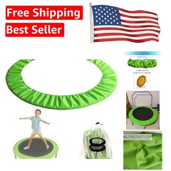 Easy Install 36 Inch Trampoline Safety Cover – Tear-Resistant Oxford Cloth