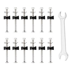 12 PCS Long Trampoline Screws and Bolts, Trampoline Bolts and Nuts, Trampolin…